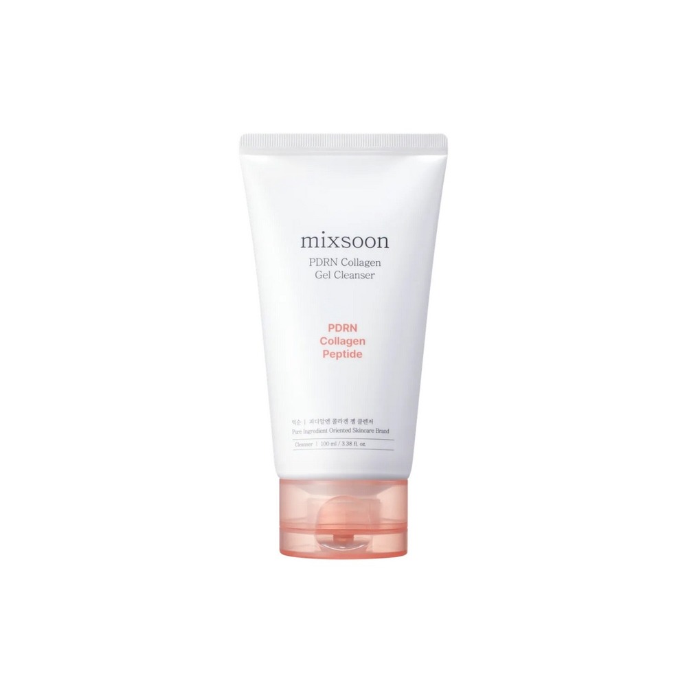 Mixsoon PDRN Collagen Gel Cleanser 100ml Korean Skincare Peptide Face Wash
